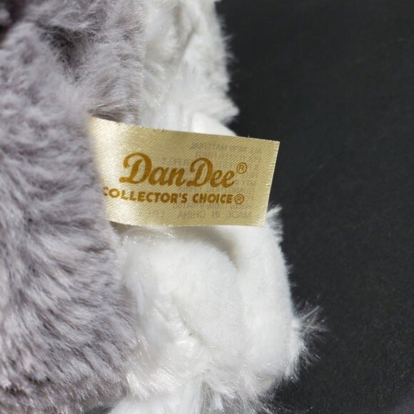 Dan Dee Puppy Dog Plush Gray Stuffed Animal 11 inch - Picture 4 of 8